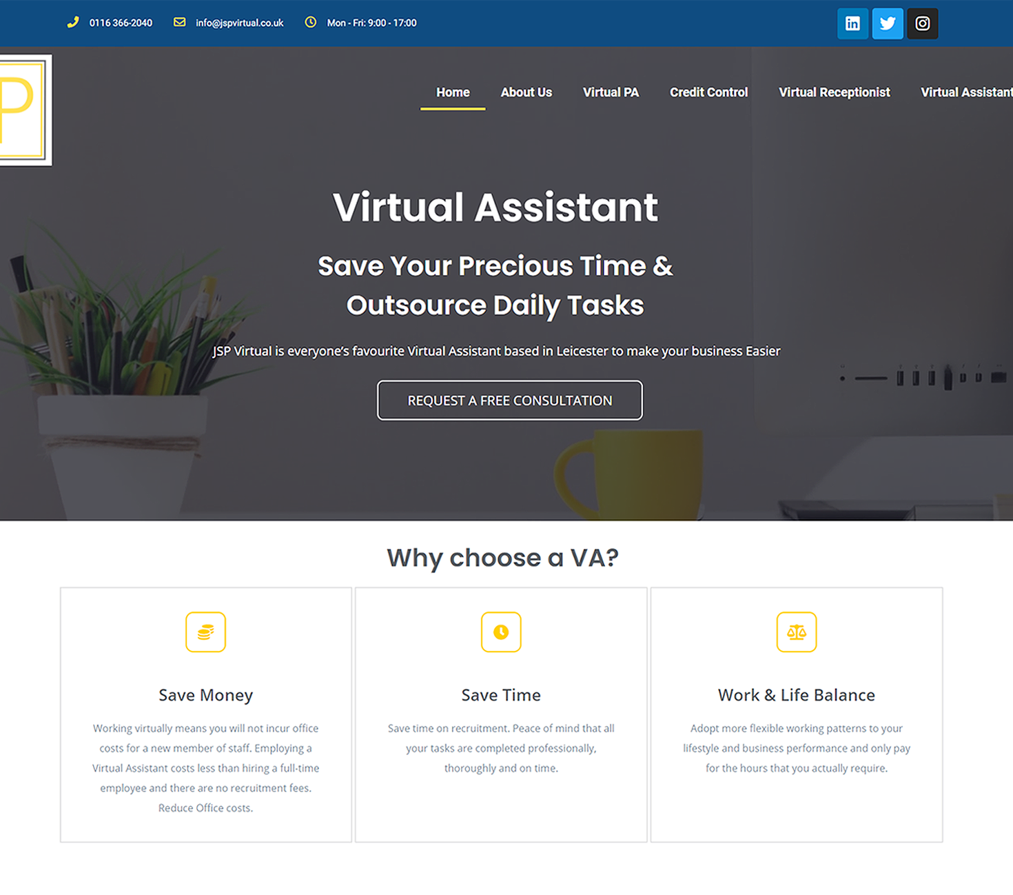 Portfolio Virtual Assistant