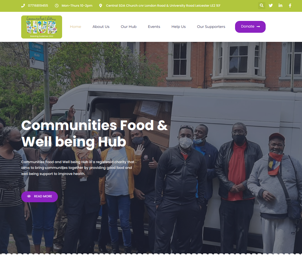 Portfolio Community Food & Wellbeing Hub