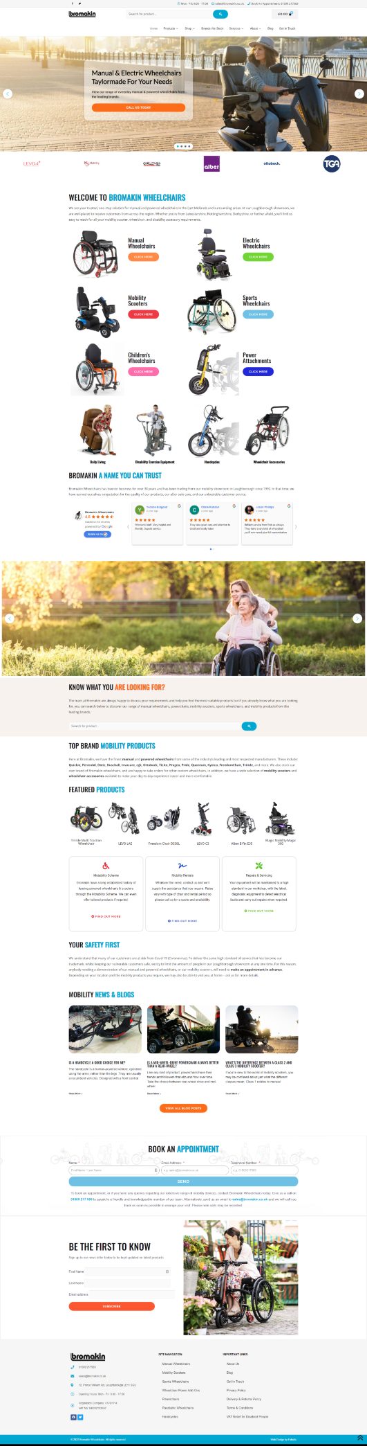Portfolio Bromakin Wheelchairs